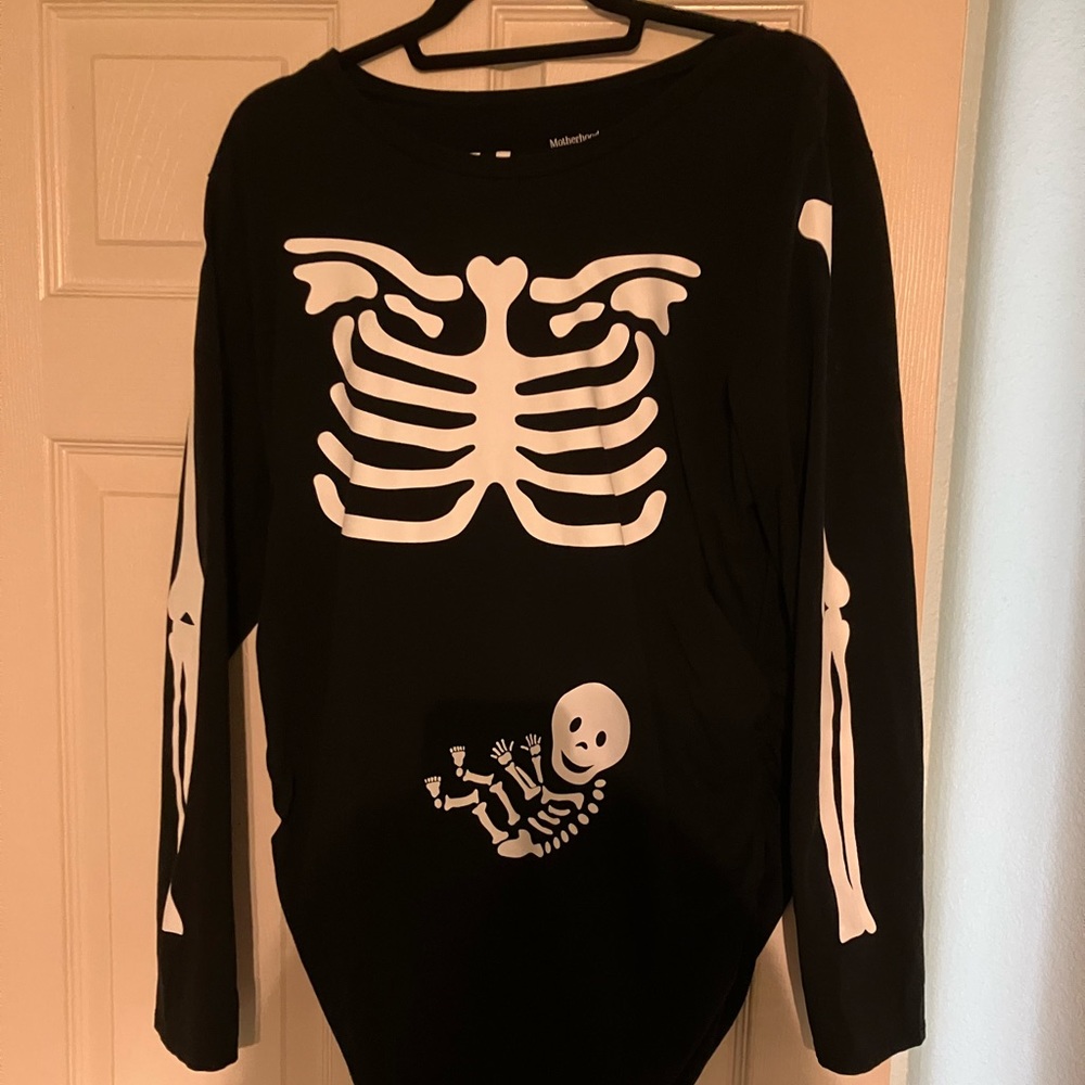 Motherhood Maternity Skeleton outfit